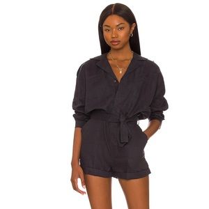 ACACIA Billy Linen Jumpsuit NWT
